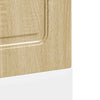 låge til opvaskemaskine Kalmar 60x1,5x67 cm sonoma-eg