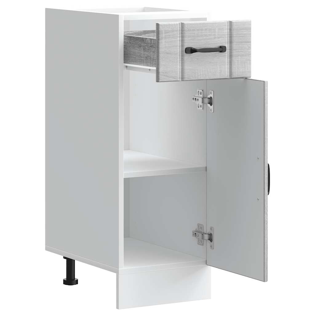 køkkenunderskab Lucca konstrueret træ grå sonoma