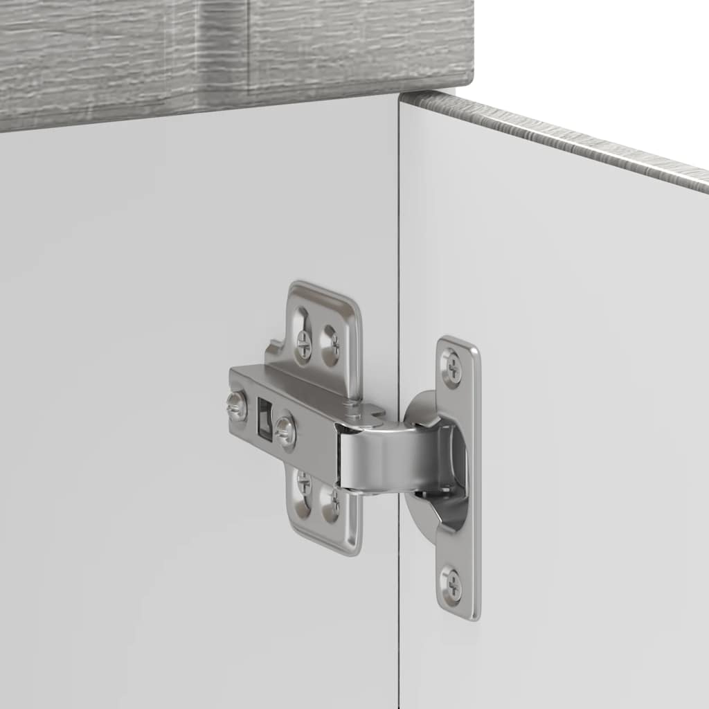 køkkenunderskab Lucca konstrueret træ grå sonoma