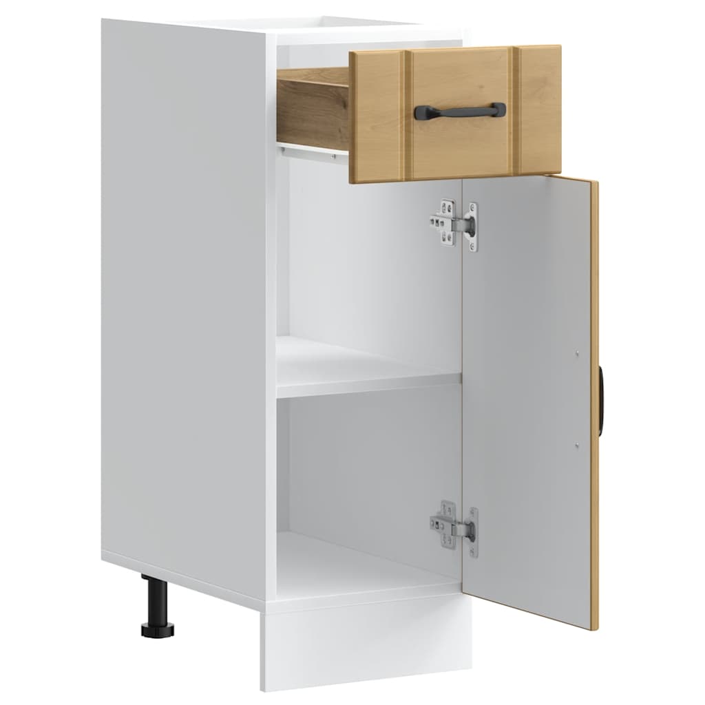 køkkenunderskab Lucca konstrueret træ kunsteg