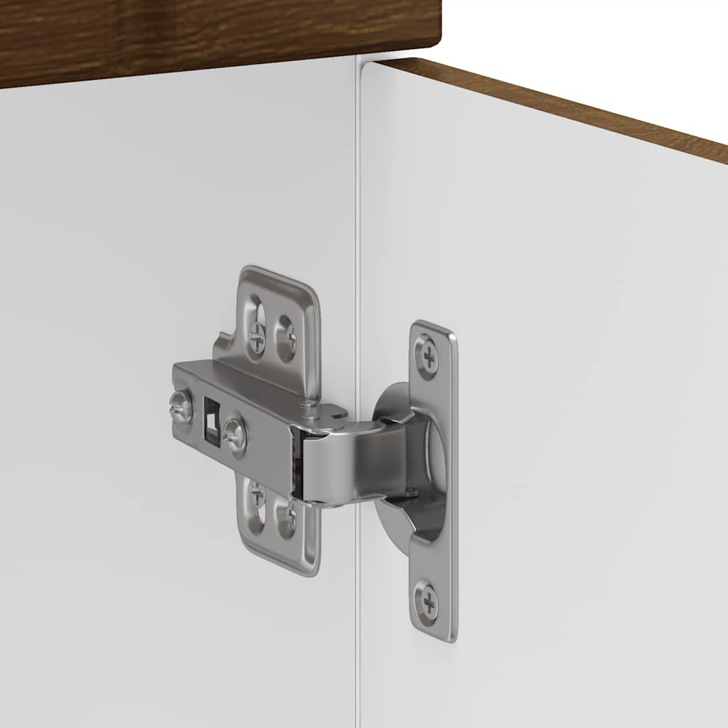 køkkenunderskab Lucca konstrueret træ brun egetræsfarve