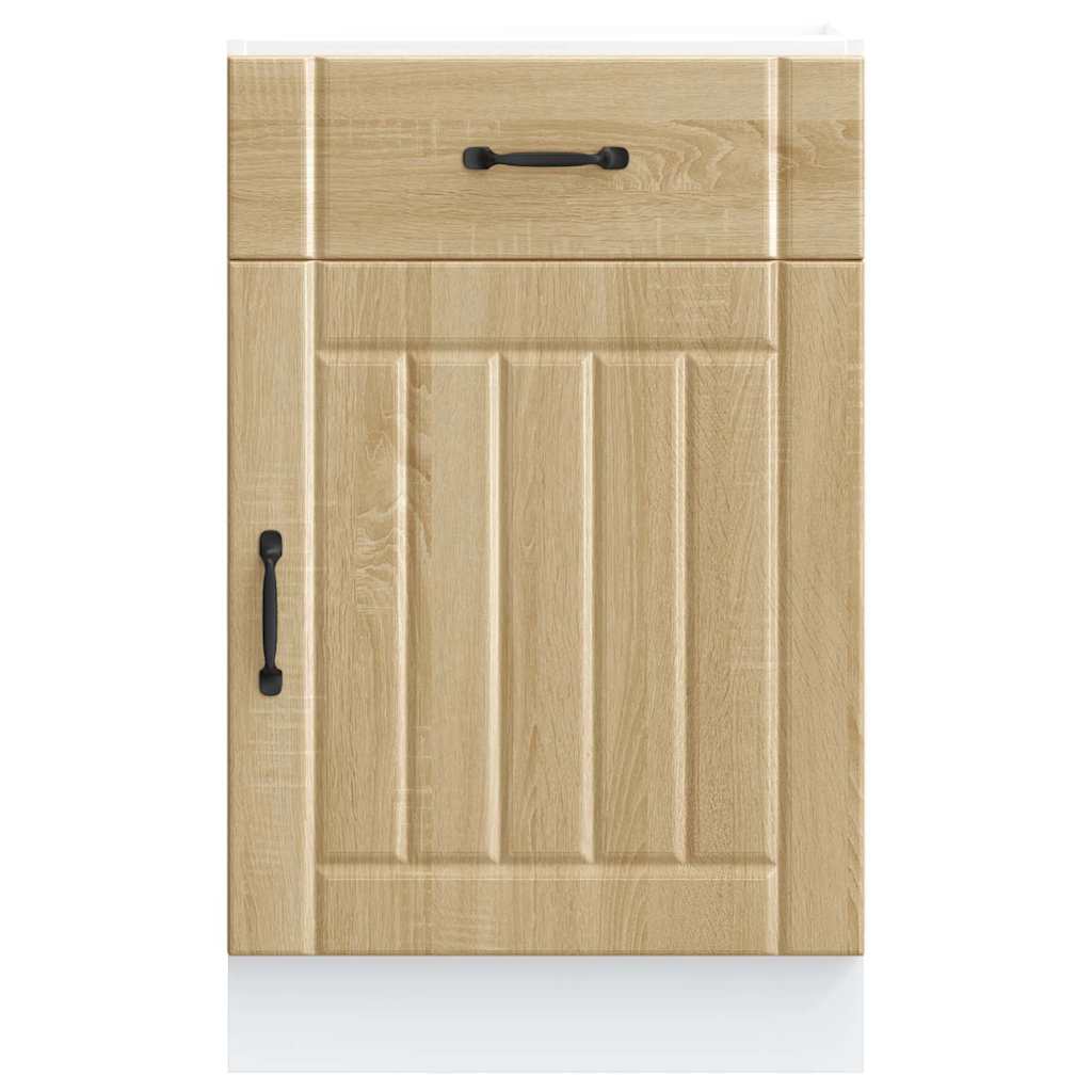 køkkenunderskab Lucca konstrueret træ sonoma-eg