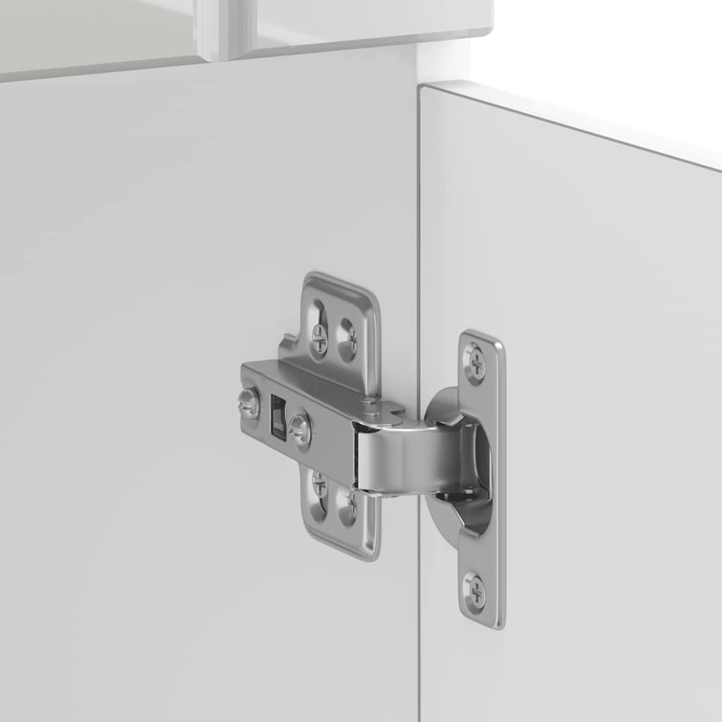 køkkenunderskab Lucca konstrueret træ hvid højglans