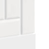 opvaskemaskinepanel Lucca konstrueret træ hvid højglans