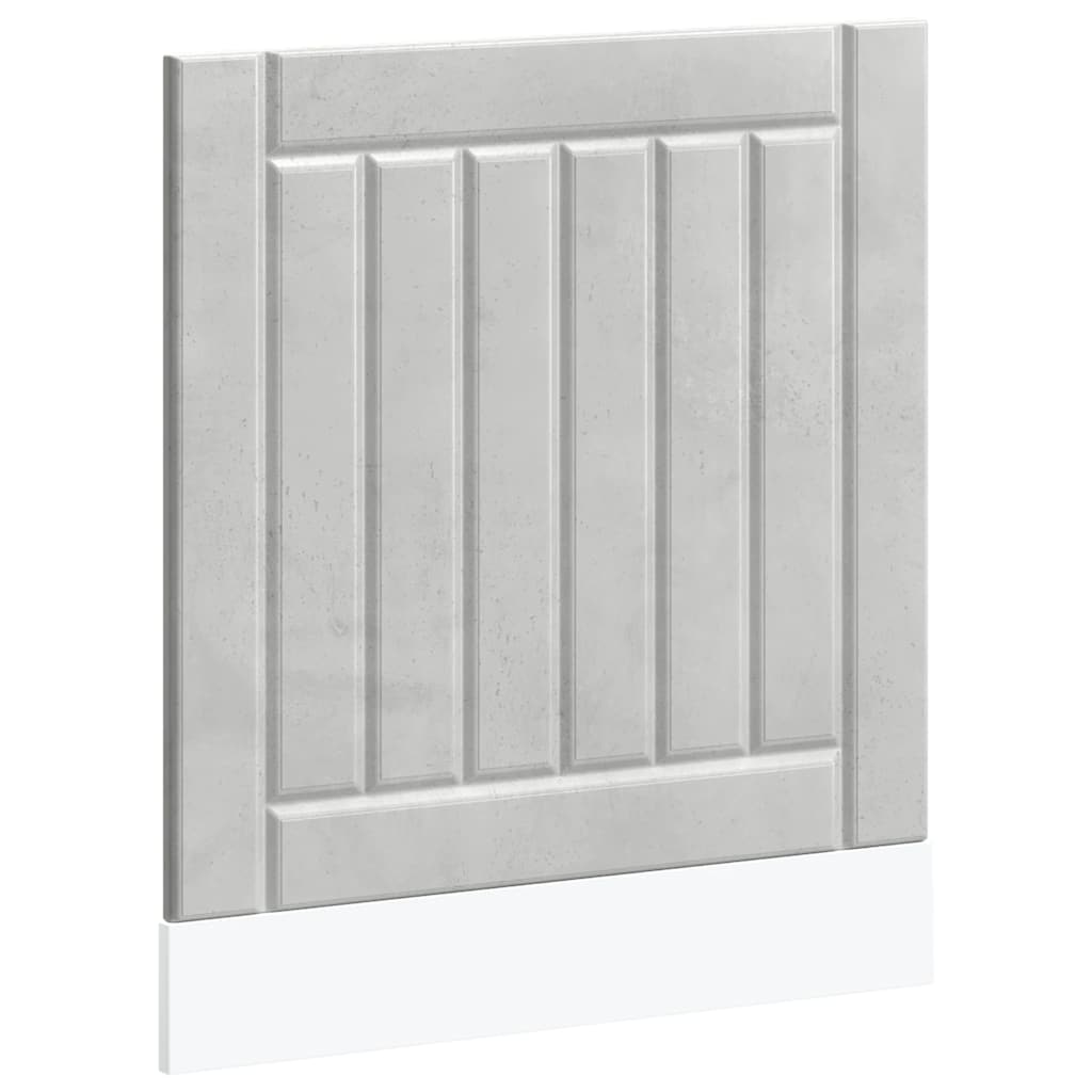 opvaskemaskinepanel Lucca konstrueret træ beton grå