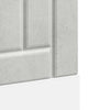 opvaskemaskinepanel Lucca konstrueret træ beton grå