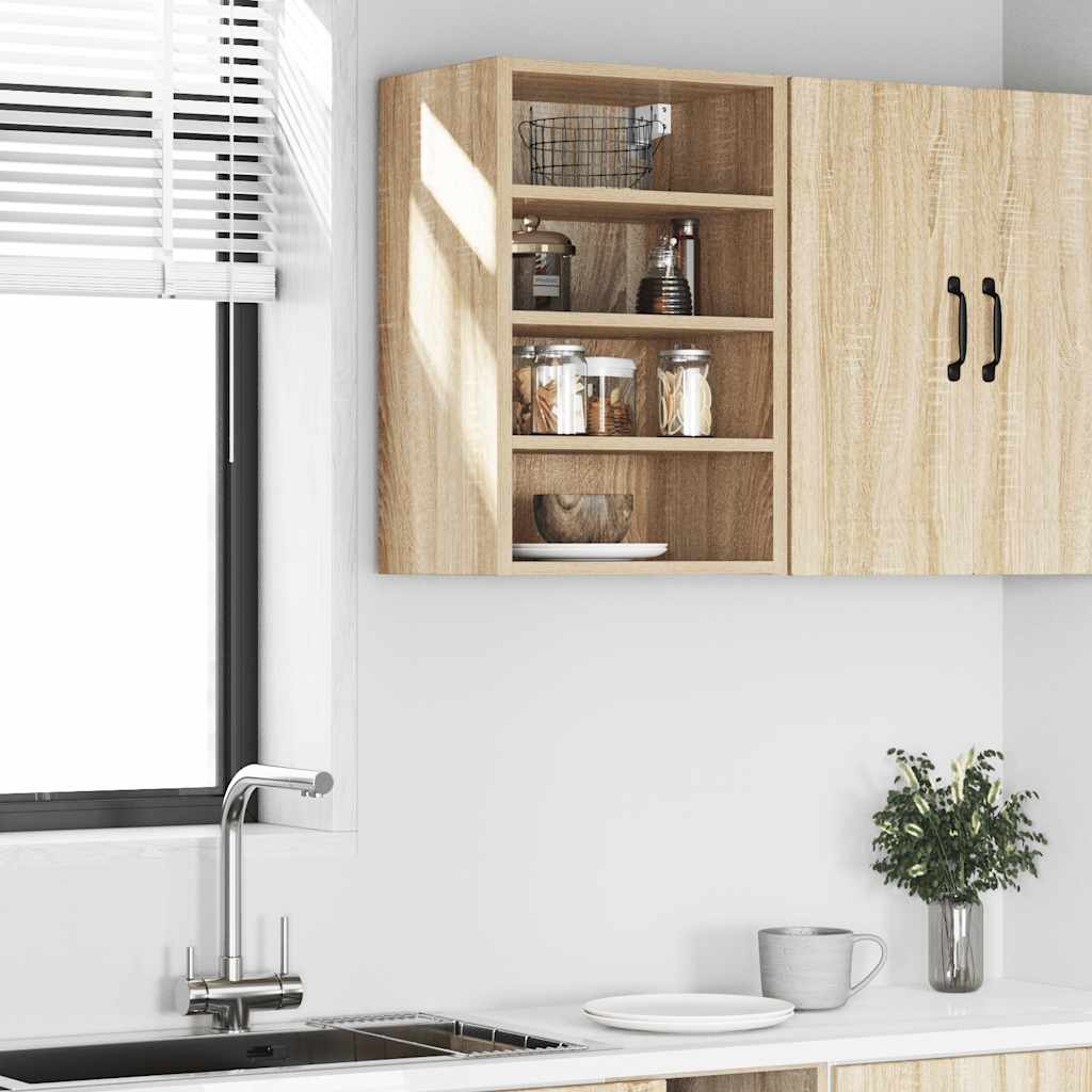 hængeskab "Riga" Sonoma Eg 40x29,5x60 cm konstrueret træ
