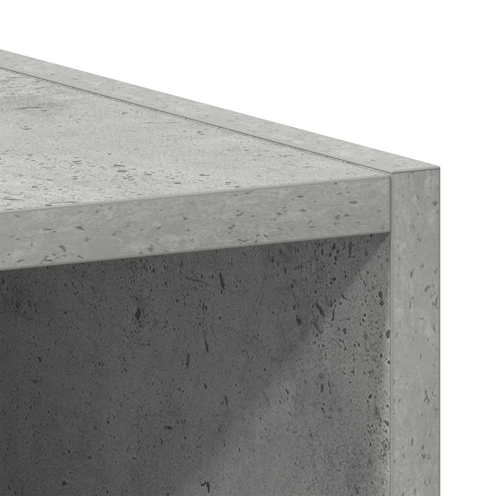 hængeskab "Riga" betongrå 40x29,5x60 cm konstrueret træ