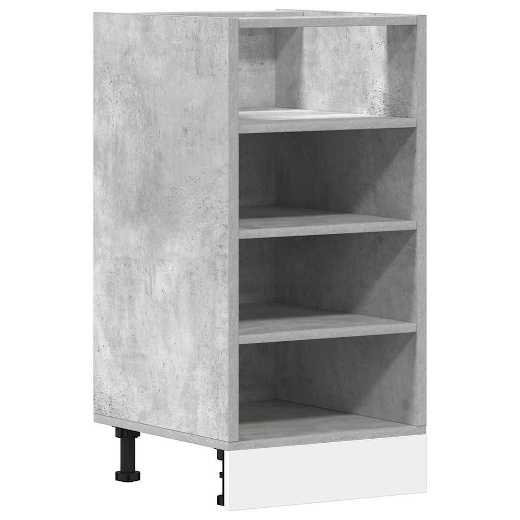 underskab "Riga" betongrå 40x44,5x81,5 cm konstrueret træ