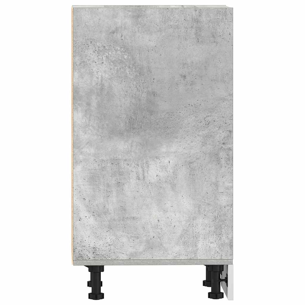 underskab "Riga" betongrå 40x44,5x81,5 cm konstrueret træ