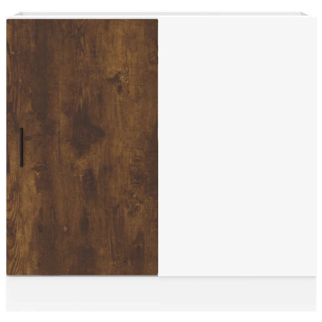 underskab til vask "Lyon" røget eg konstrueret træ