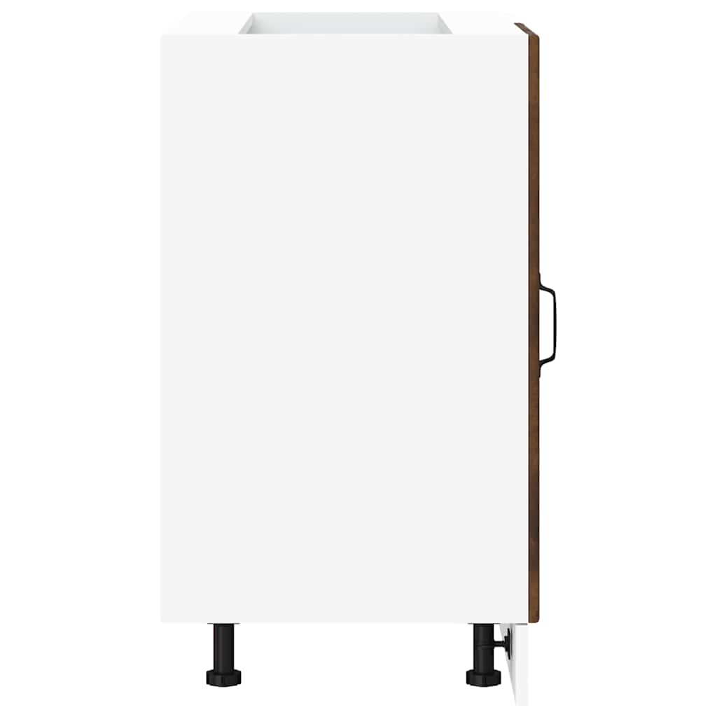 underskab til vask "Lyon" røget eg konstrueret træ