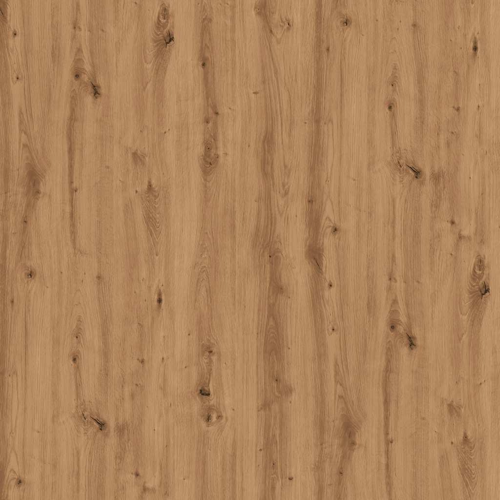 skoskab 60x35x84 cm konstrueret træ kunsteg