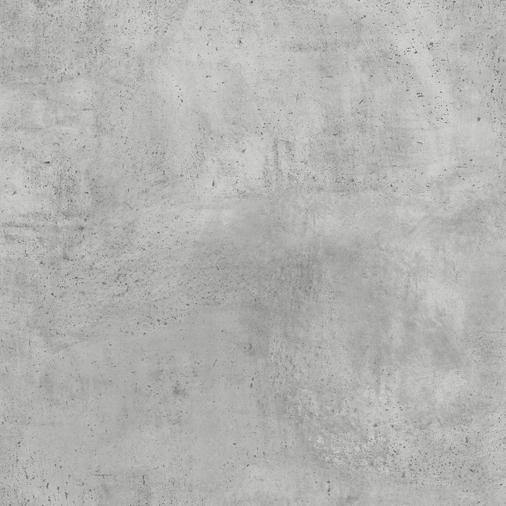 hængeskab "Lyon" betongrå 80x31x60 cm konstrueret træ