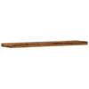 væghylder 4 stk. 40x10x1,5 cm konstrueret træ gammelt træ-look