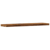 væghylder 4 stk. 40x10x1,5 cm konstrueret træ gammelt træ-look