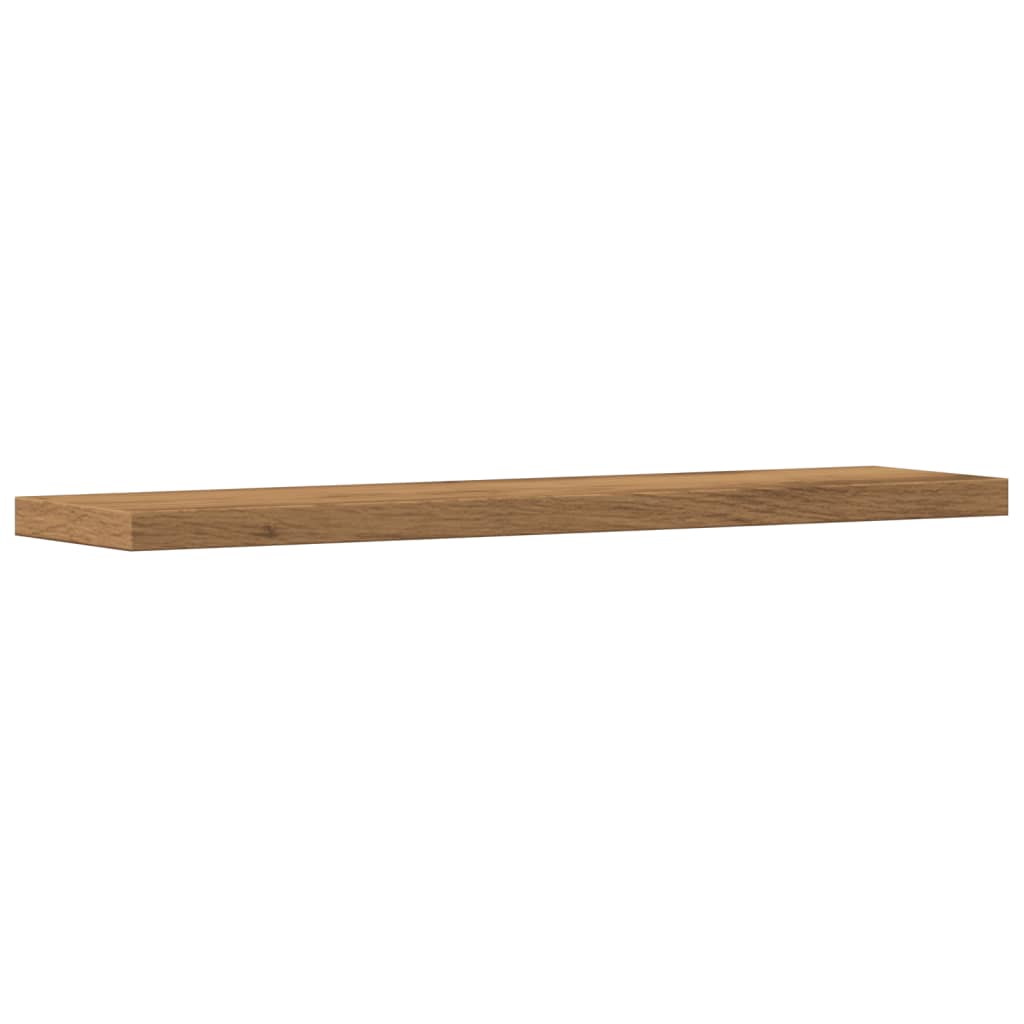 væghylder 4 stk. 40x10x1,5 cm konstrueret træ kunsteg