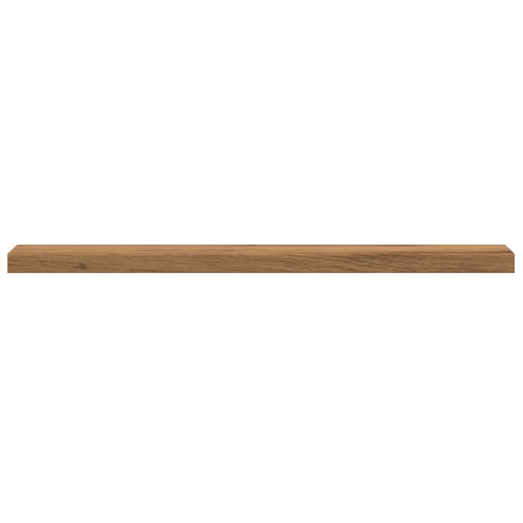 væghylder 4 stk. 40x10x1,5 cm konstrueret træ kunsteg
