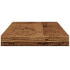 væghylder 4 stk. 40x20x1,5 cm konstrueret træ antikt trælook