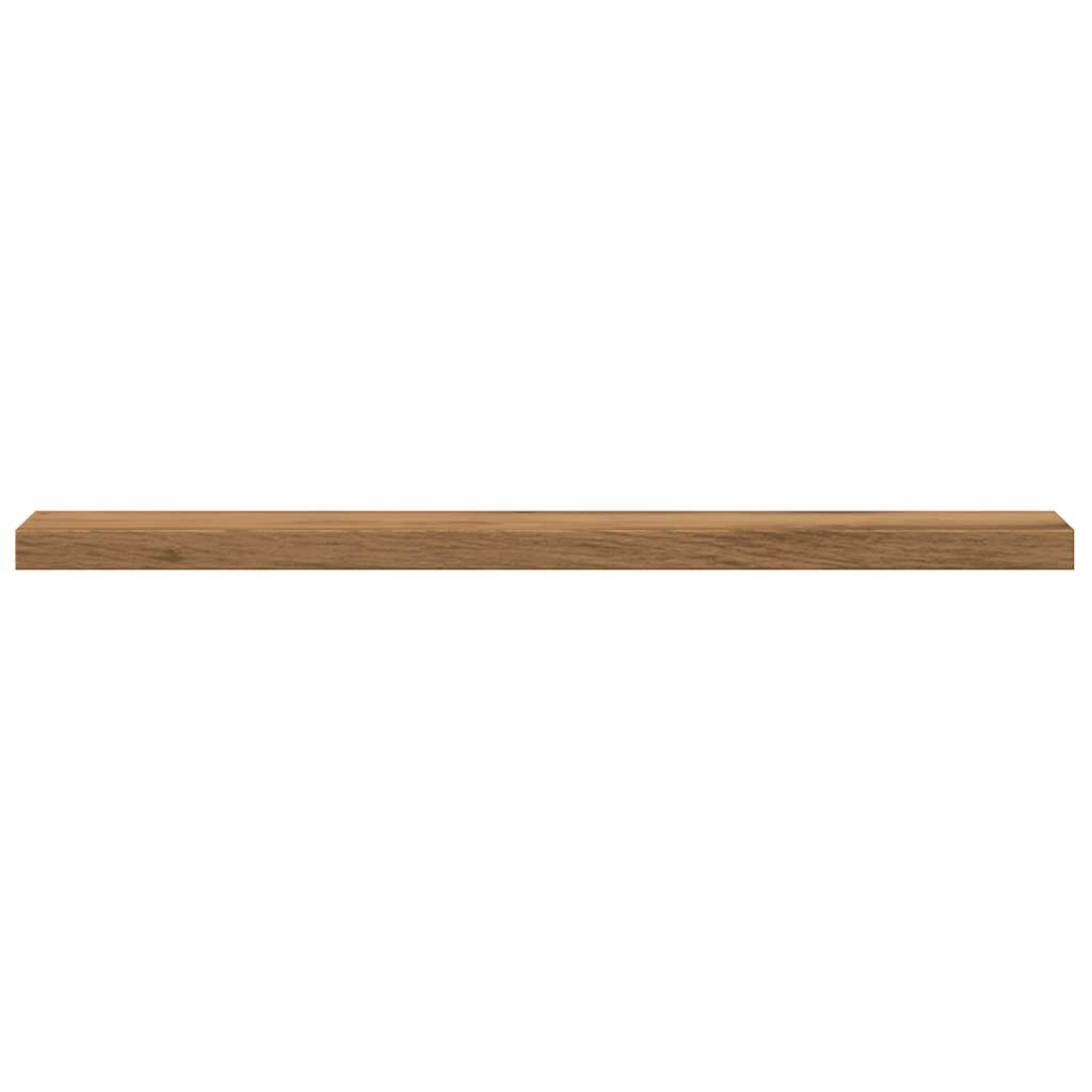væghylder 4 stk. 40x20x1,5 cm konstrueret træ kunsteg