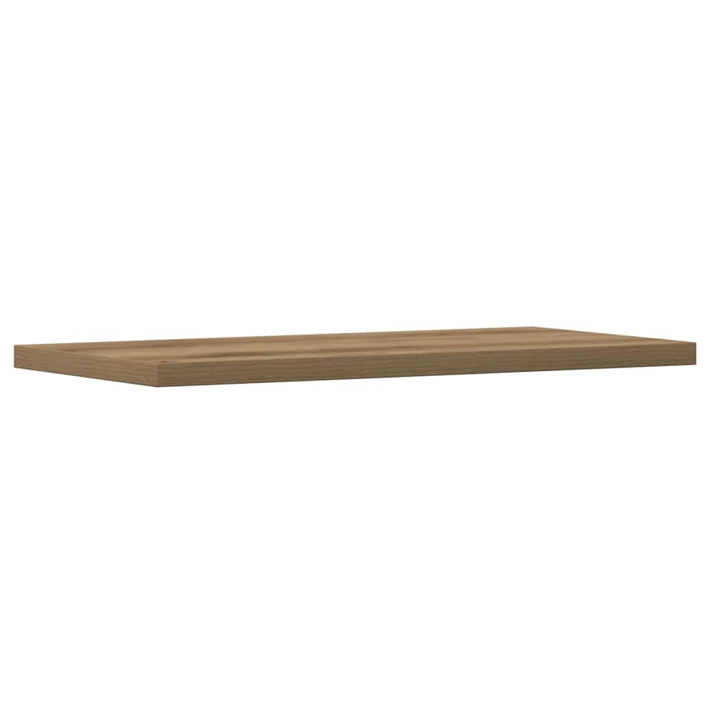 væghylder 4 stk. 40x20x1,5 cm konstrueret træ kunsteg
