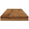 hyldeplader 4 stk. 60x10x1,5 cm konstrueret træ antikt træ