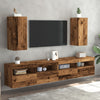 tv-skabe 2 stk. 30,5x30x60 cm konstrueret træ antikt træ
