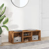 skobænk 105x35x35 cm konstrueret træ antikt trælook