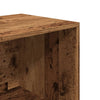 skobænk 105x35x35 cm konstrueret træ antikt trælook
