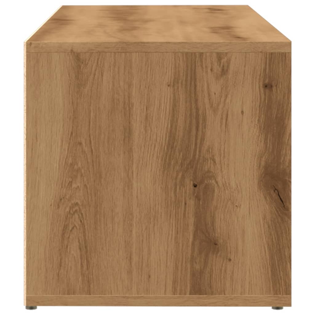 skobænk 105x35x35 cm konstrueret træ kunsteg