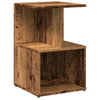 sengeskabe 2 stk. 35x35x55 cm konstrueret træ antikt træ - Flotthjem