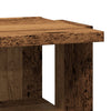 skoskabe 2 stk. 28x27x102 cm konstrueret træ gammelt træ-look
