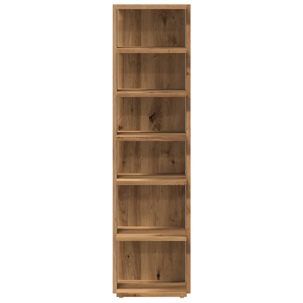 skoskab 28x27x102 cm konstrueret træ kunsteg