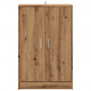 skoskab 60x35x92 cm konstrueret træ kunsteg
