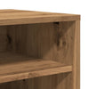 skoskab 60x35x70 cm konstrueret træ kunsteg