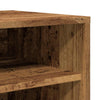 skoskab 60x35x92 cm konstrueret træ antikt eg