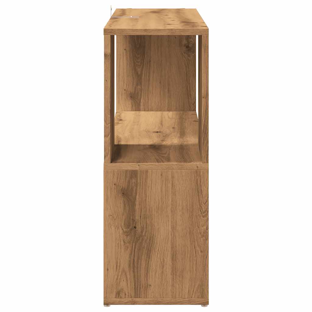 bogreol/rumdeler 80x24x63 cm kunsteg