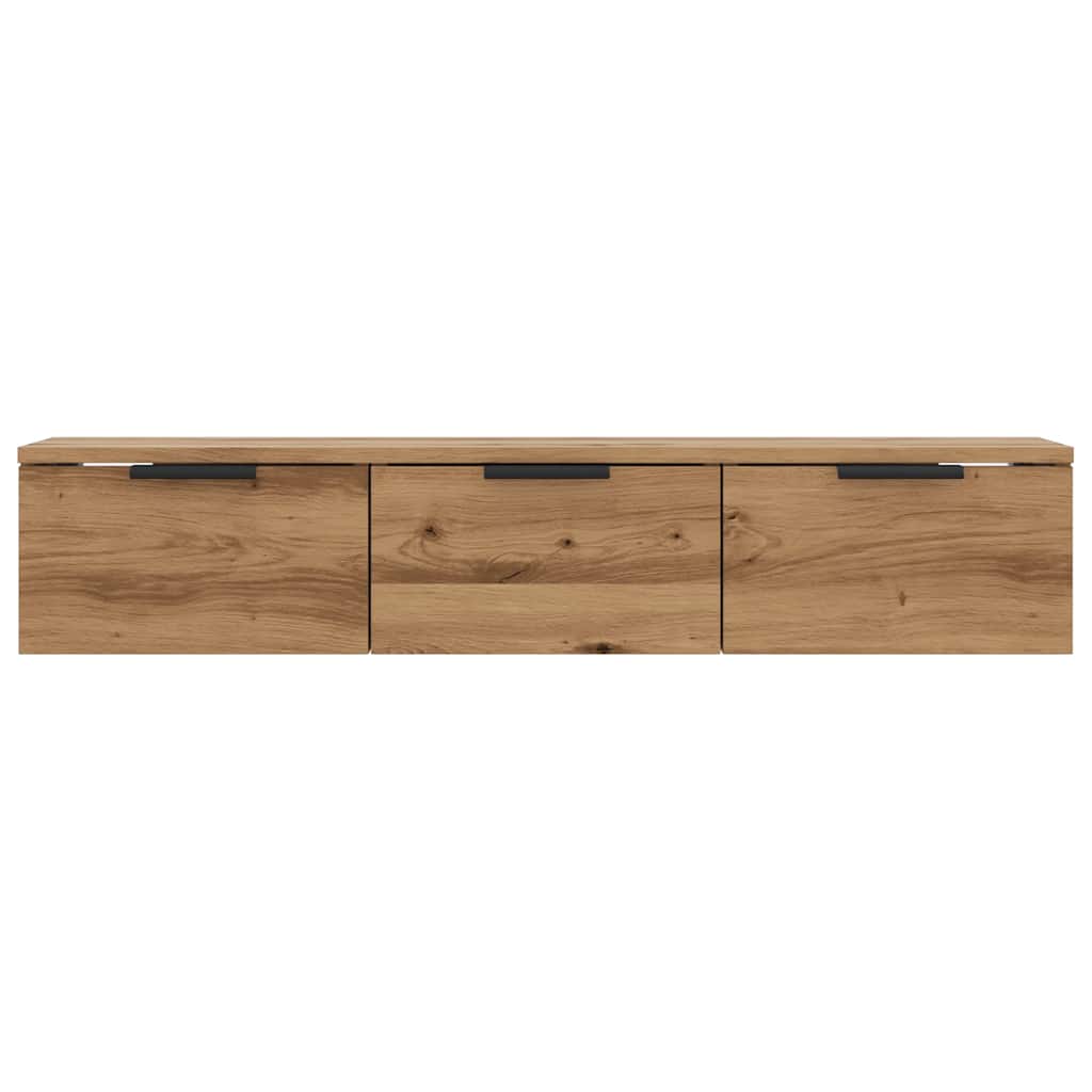 vægskab 102x30x20 cm konstrueret træ kunsteg