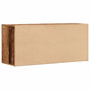 skobænk 100x35x45 cm konstrueret træ antikt træ
