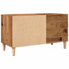 vinylskab 84,5x38x48 cm konstrueret træ antikt trælook