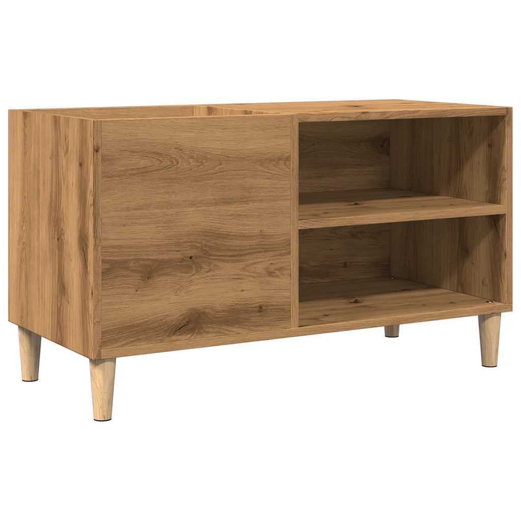 vinylskab 84,5x38x48 cm konstrueret træ kunsteg