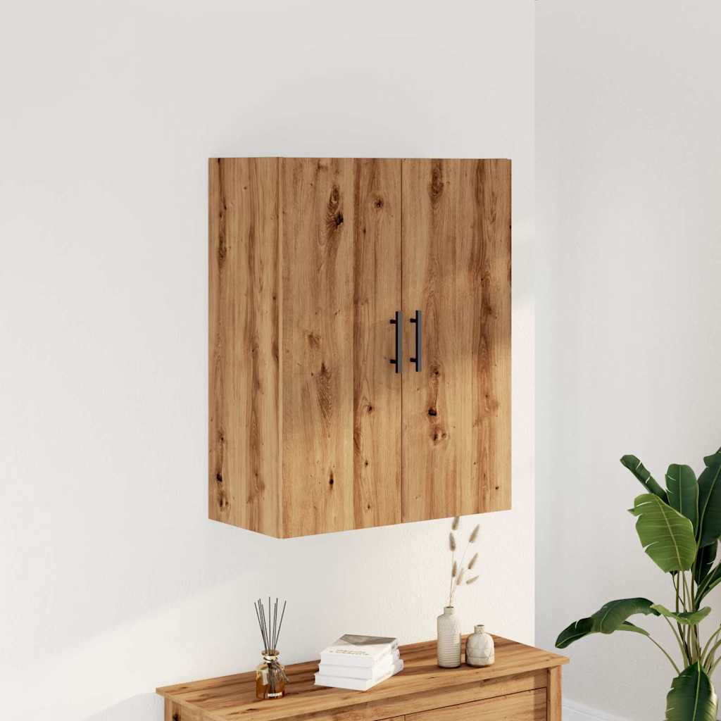 væghængt skab 69,5x34x90 cm kunsteg