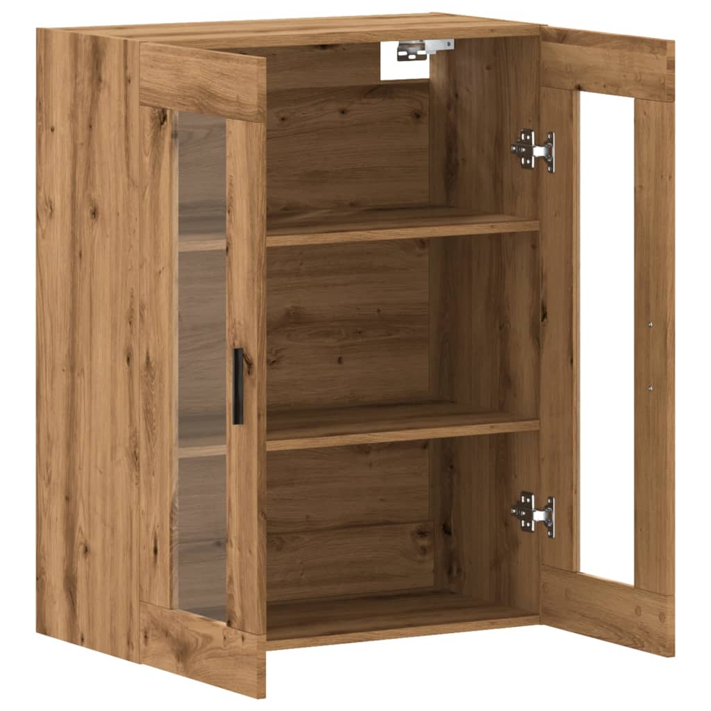 væghængt skab 69,5x34x90 cm kunsteg