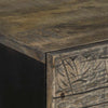højskab 60x33x100 cm massivt mangotræ