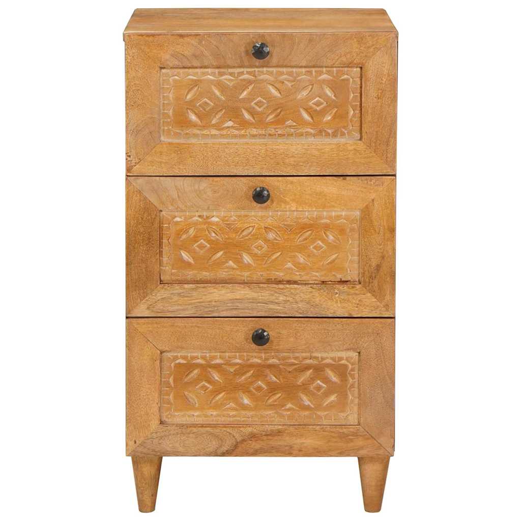 Sideboard med skuffe Lysebrun 33.5 x 40 x 75 cm