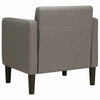 sofastol med armlæn 54 cm fløjlsstof lysegrå