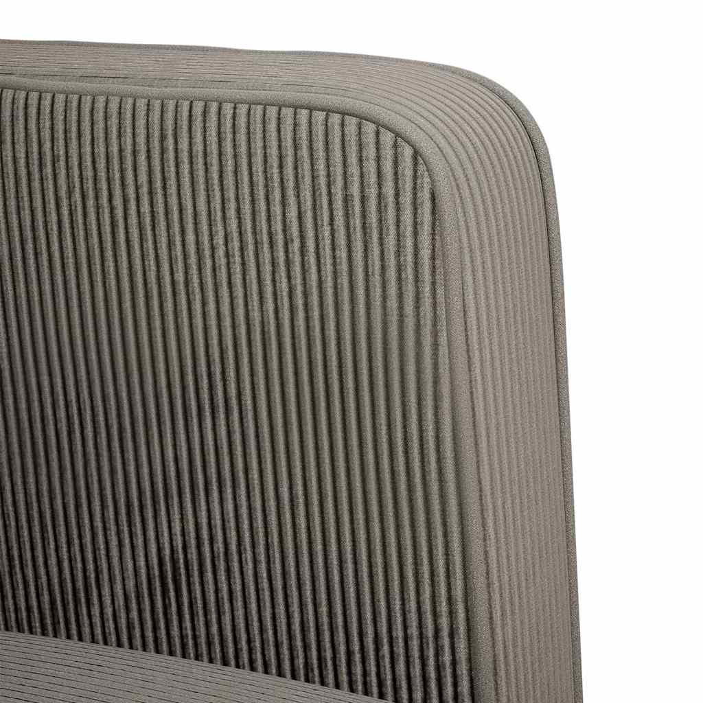 sofastol med armlæn 54 cm fløjlsstof lysegrå
