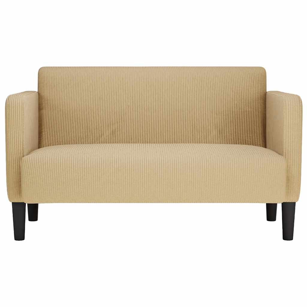elskovssofa 109 cm fløjlsstof grågrøn