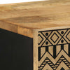 skænk 40x33,5x110 cm massivt ru mangotræ