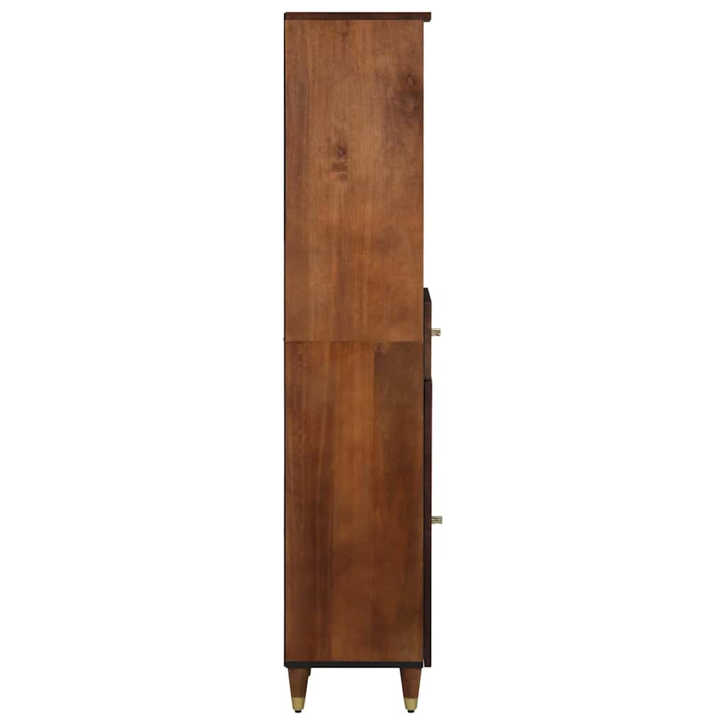 Sideboard honningfarvet 38 x 33,5 x 160 cm Massivt mangotræ